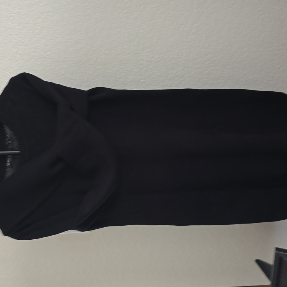 Brave Soul Classic Black Sweater Dress Sz M  0238